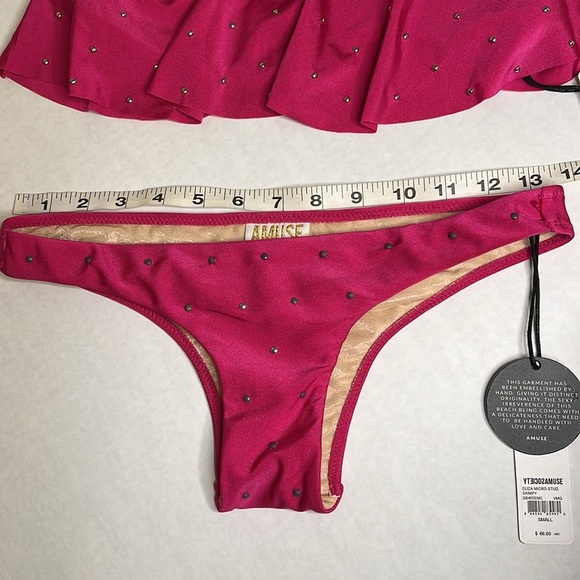 AMUSE SOCIETY PRESLEY MICRO STUD BIKINI SMALL - Picture 9 of 16